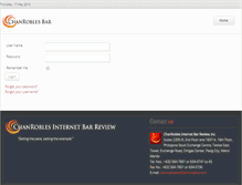 Tablet Screenshot of chanroblesbar.com.ph